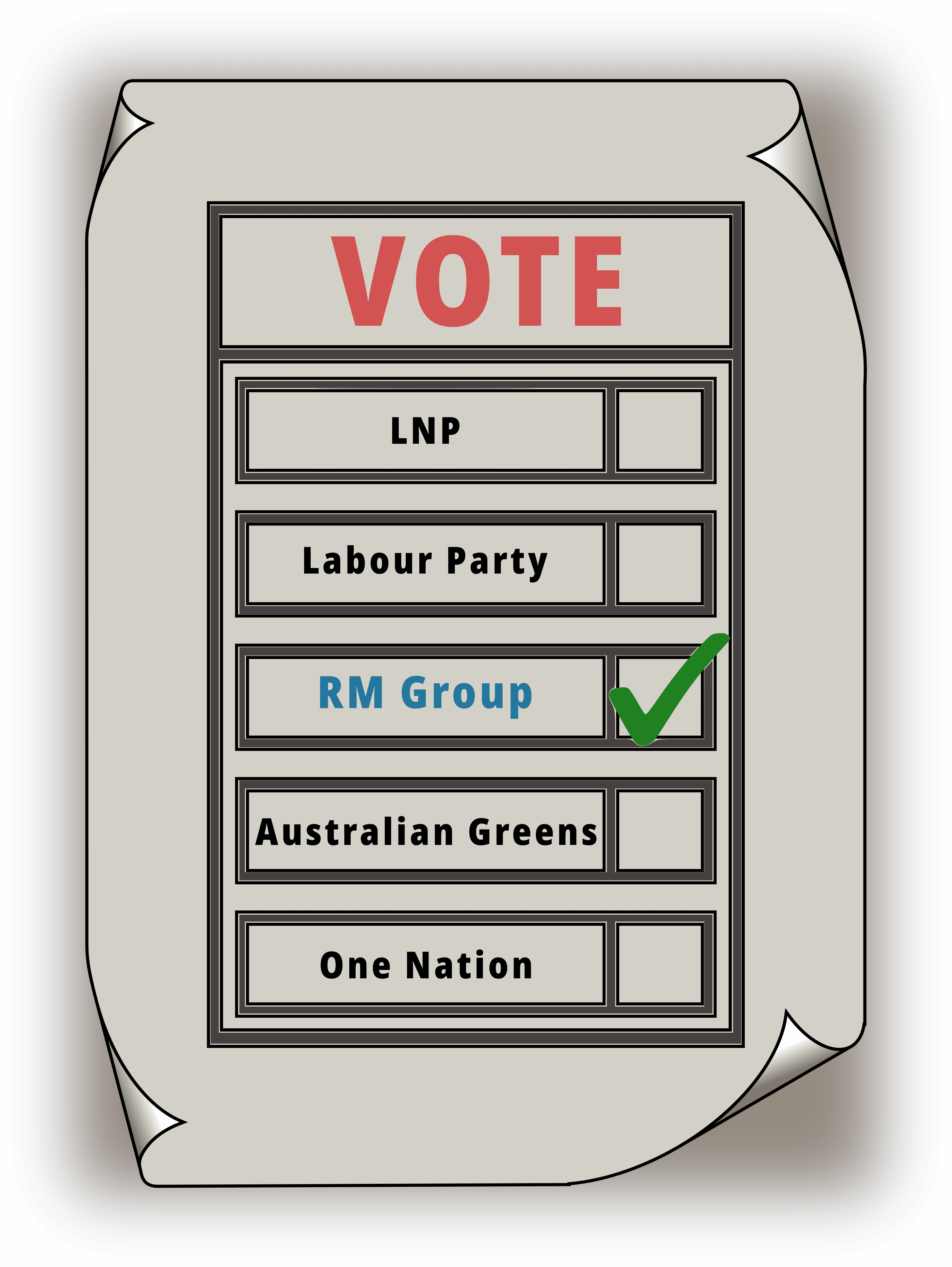 Ballot Paper